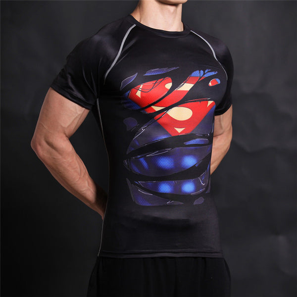 Superman Gym Shirt – Gym Heroics Apparel