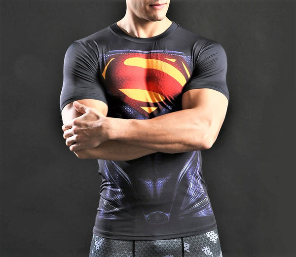 SUPERMAN Gym shirt – Gym Heroics Apparel