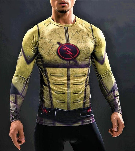 The Flash Gym Compression Shirt - Totally Superhero